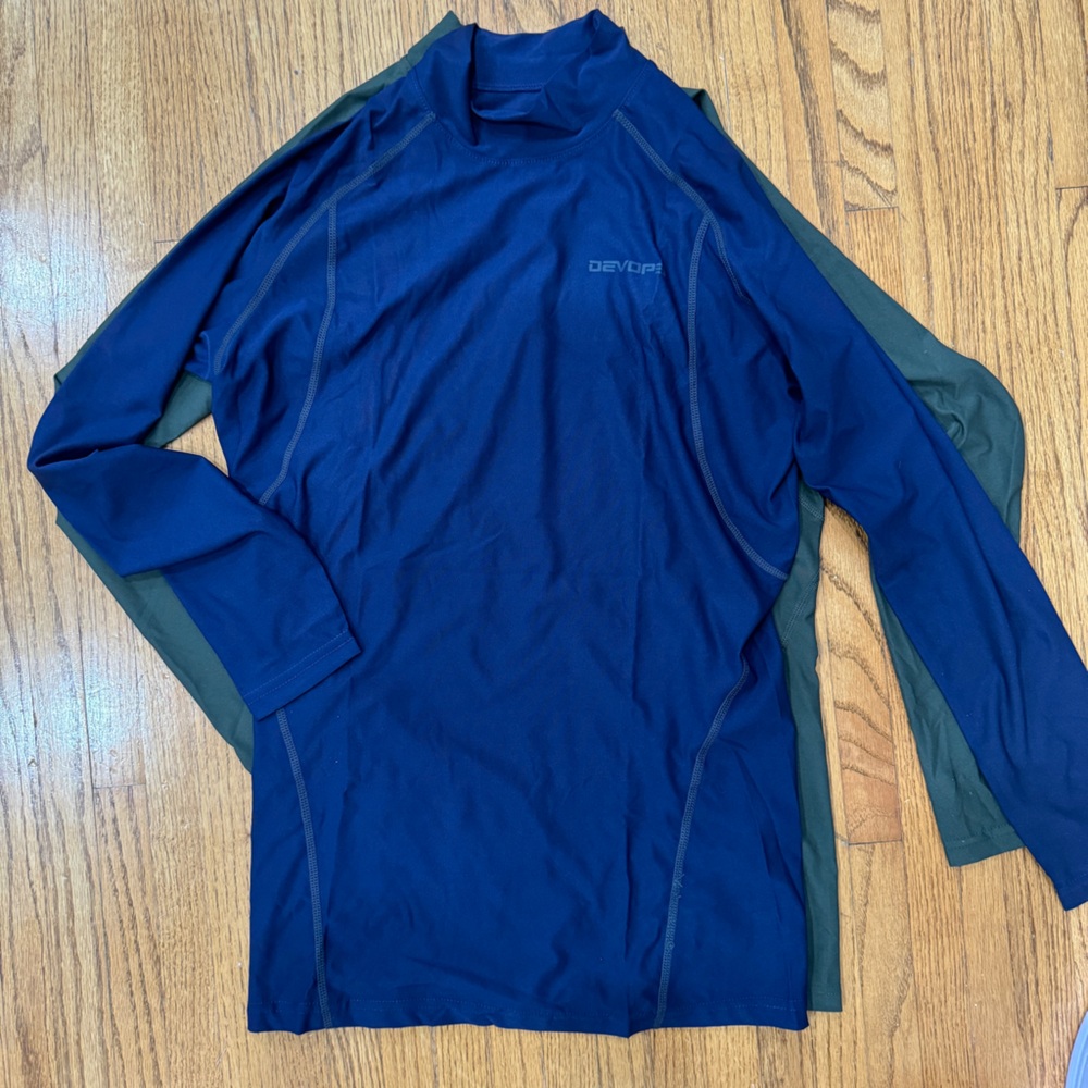 LOT 2 Men’s Long Sleeve Undershirts